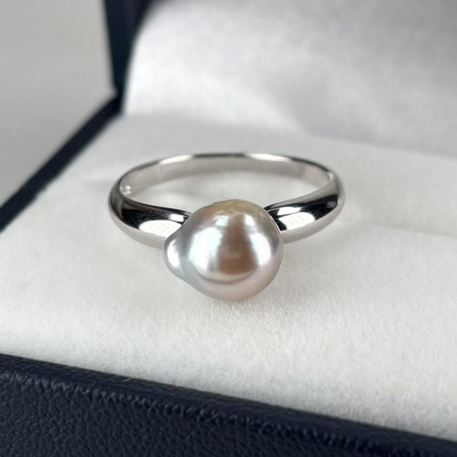 バロックパールリング13号シルバー925