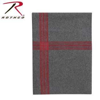 ROTHCO（ロスコ） ブランケット 毛布 ミリタリー Rothco Striped Wool