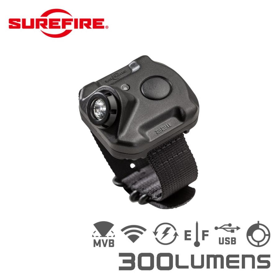 SUREFIRE 2211-A-BK-PLM 充電式リストライト SUREFIRE（シュアファイア） ライト led SUREFIRE 2211 - Rechargeable