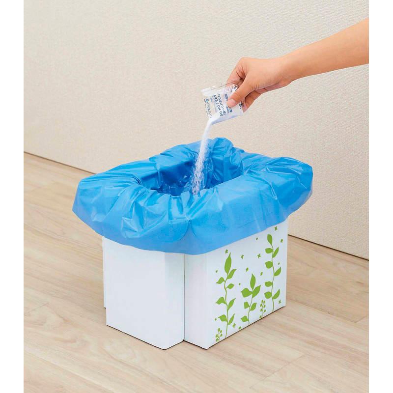 緊急用組み立て式トイレ 22675 |  | 02