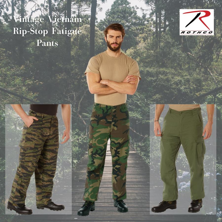 ロスコ ROTHCO カーゴパンツ メンズ ミリタリー  Rothco リップストップ　パンツ  4271 4487 4387 | ROTHCO