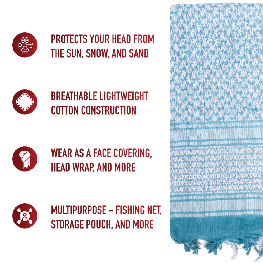 シュマグ アフガンストール ロスコ ライトウエイト ROTHCO メンズ レディース 4537 | ROTHCO | 20