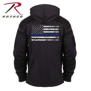 ロスコ　パーカー　Rothco Thin Blue Line Concealed Carry Hoodie　ブラック 52071 | ROTHCO | 02