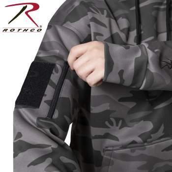 ロスコ パーカー メンズパーカー Rothco Concealed Carry Hoodie　BlackCamo 6135 | ROTHCO | 06