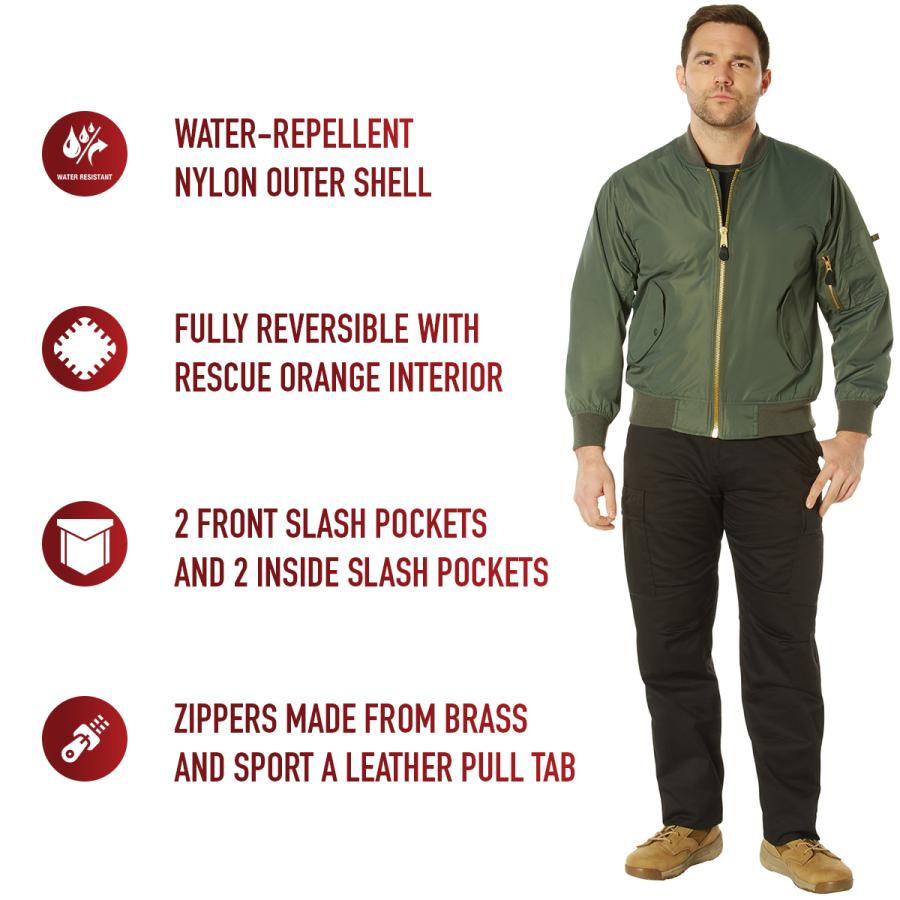 ロスコ フライトジャケット MA-1 ライトウェイト ミリタリー Rothco 6325 | ROTHCO | 13