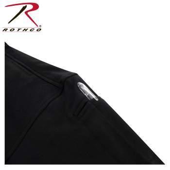 ロスコ　シャツ　ジョブシャツ　Rothco Firefighter / EMS Quarter Zip Job Shirt　Black 7650 | ROTHCO | 02
