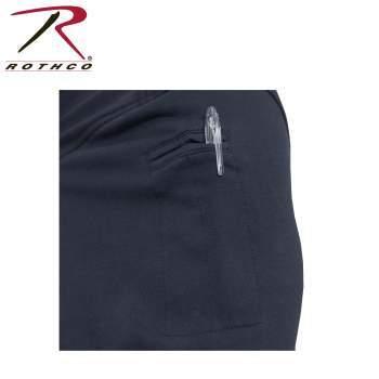 ロスコ　シャツ　ジョブシャツ　Rothco Firefighter / EMS Quarter Zip Job Shirt　Midnight Navy Blue 7750 | ROTHCO | 04