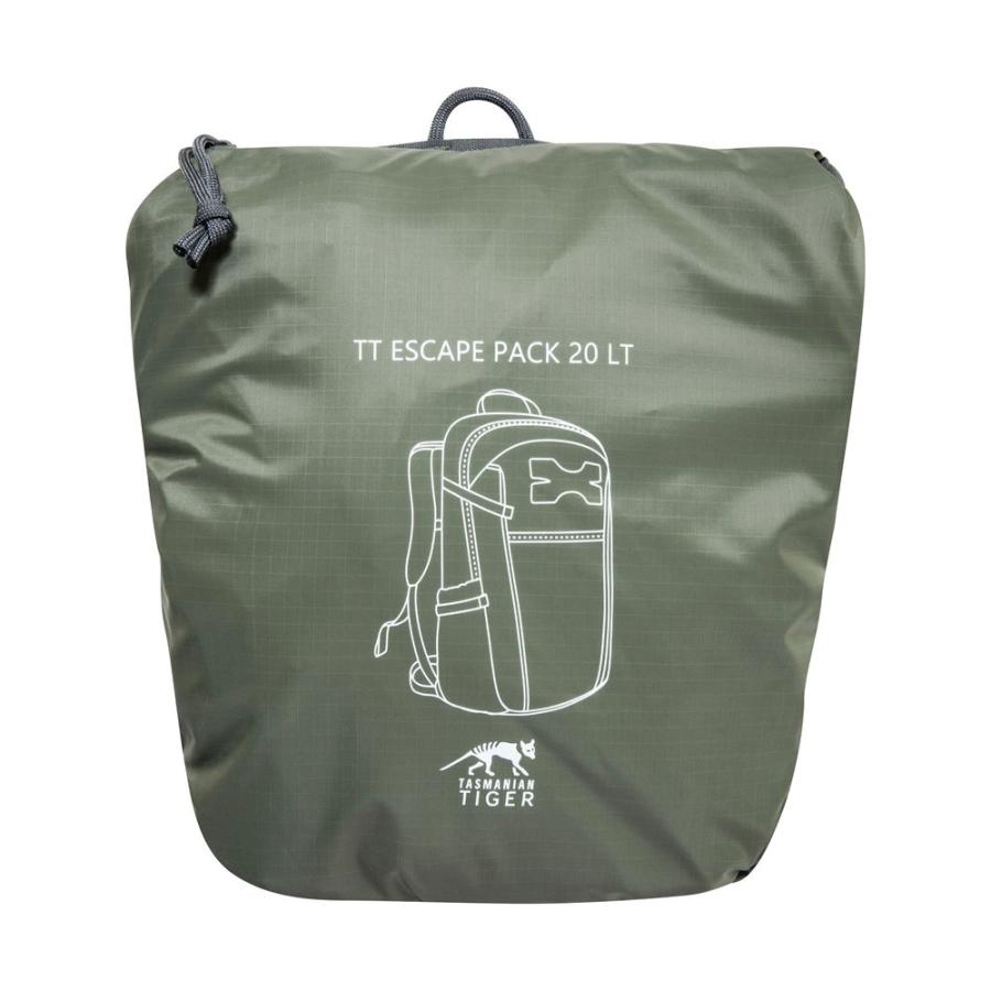 タスマニアンタイガー エスケープパック 20L  8775 Tasmanian Tiger Escape Pack 20 LT ミリタリー デイパック リュックサック 軽量折りたたみ式バックパック | TASMANIAN TIGER | 04