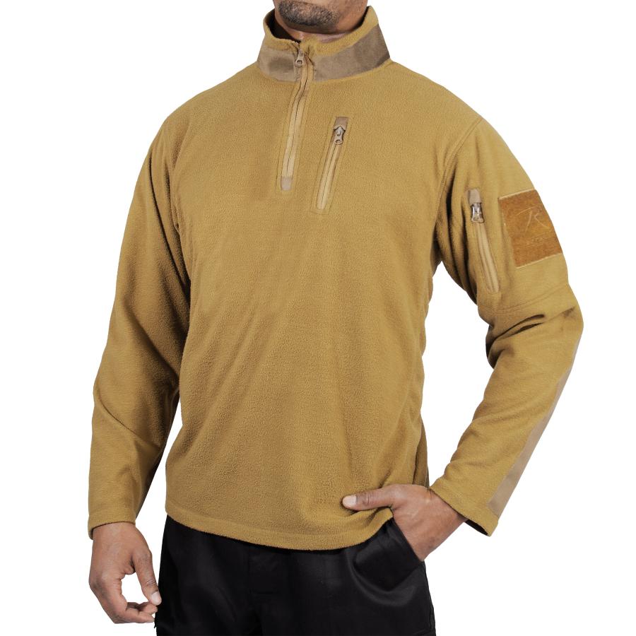ロスコ　フリース　シャツ　クォータージップ　フリースプルオーバー　Rothco Quarter Zip Fleece Pullover 97340 | ROTHCO | 11