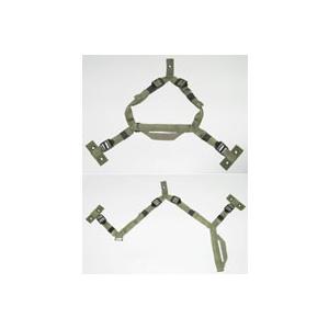 自衛隊　陸自迷彩　LEM ポーチ３点式あご紐-II型 | 