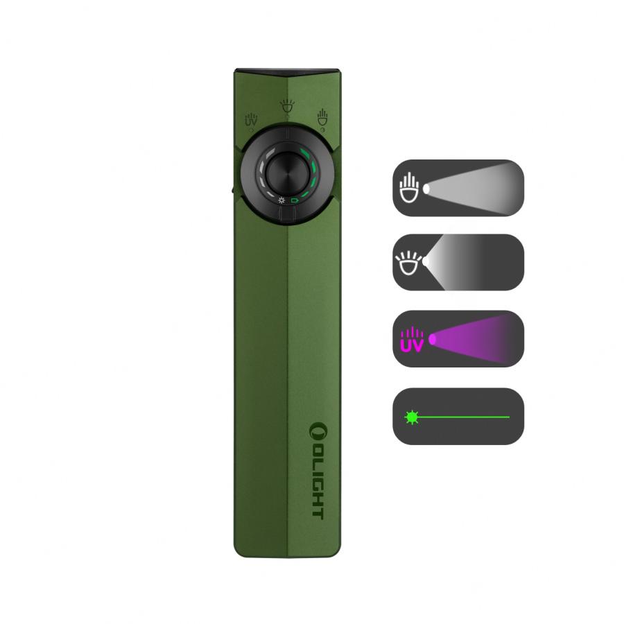 OLIGHT オーライト ArkPro マルチ光源薄型フラッシュライト アーミー
