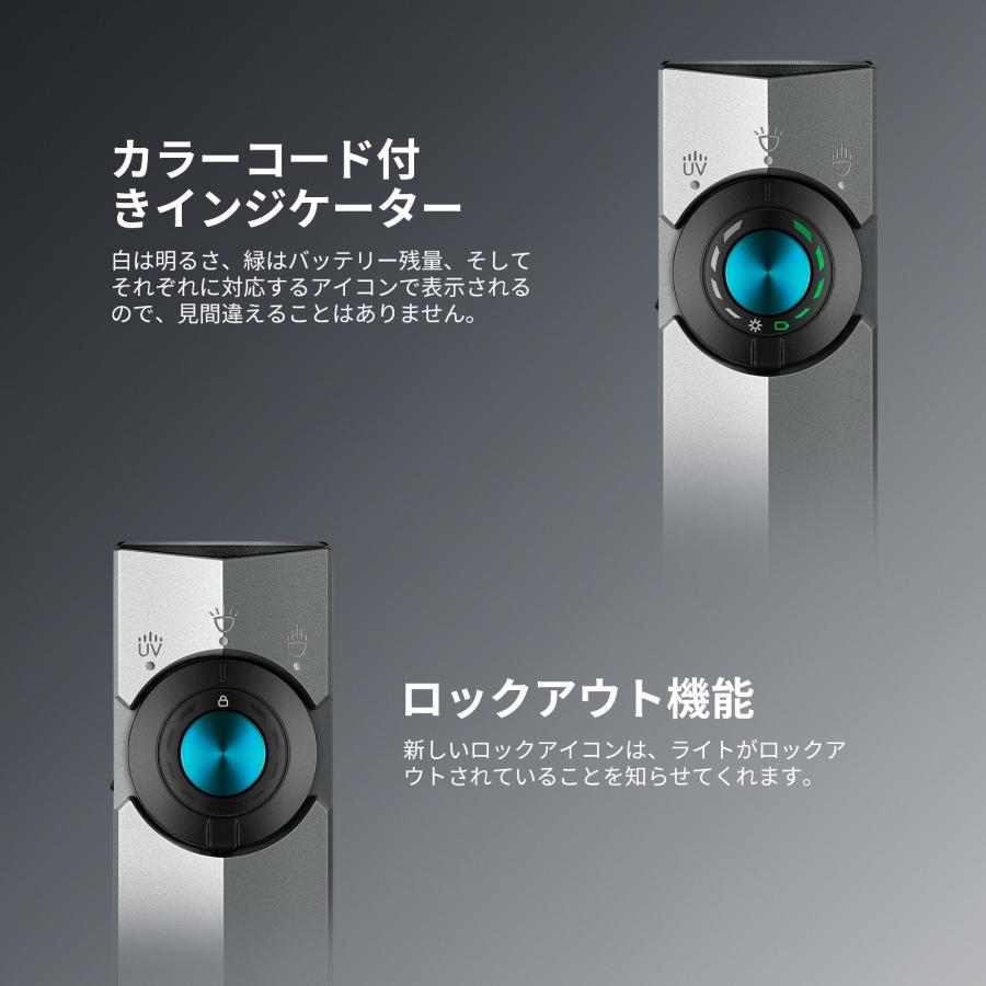 OLIGHT オーライト ArkPro マルチ光源薄型フラッシュライト シルバー