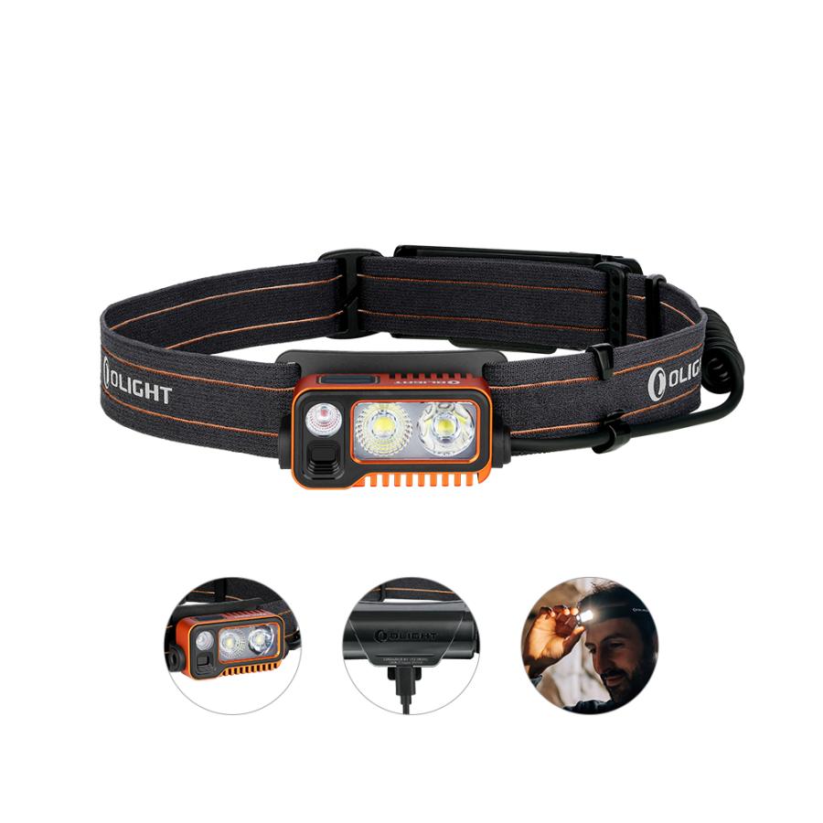 Olight オーライト ARRAY 2 PRO LED ヘッドライト 黒 OLIGHT ヘッドライト オーライト Array 2 Pro 高性能ヘッドライト : PK