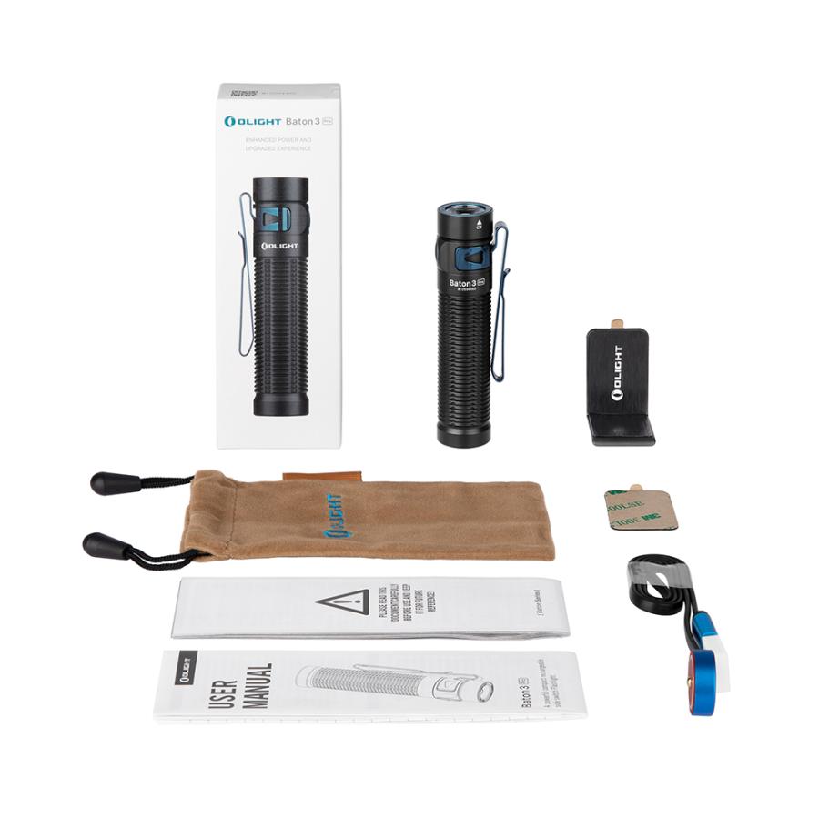 OLIGHT オーライト Baton 3 PRO 限定　充電式フラッシュライト OLIGHT オーライト OLIGHT Baton 3 Pro 強力 LED フラッシュライト