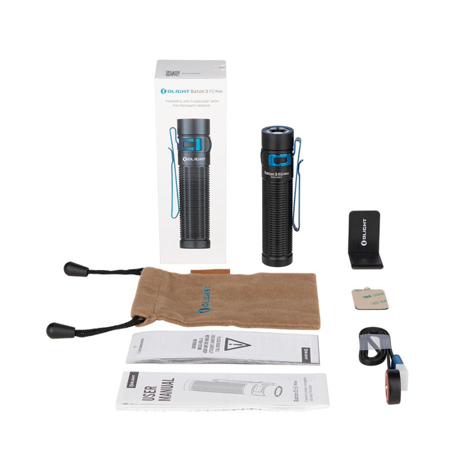 OLIGHT 懐中電灯 オーライト Baton 3 Pro Max 2500ルーメン強力EDC