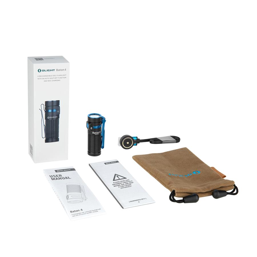 OLIGHT 懐中電灯 LED 強力 オーライト Baton4 Premium Edition