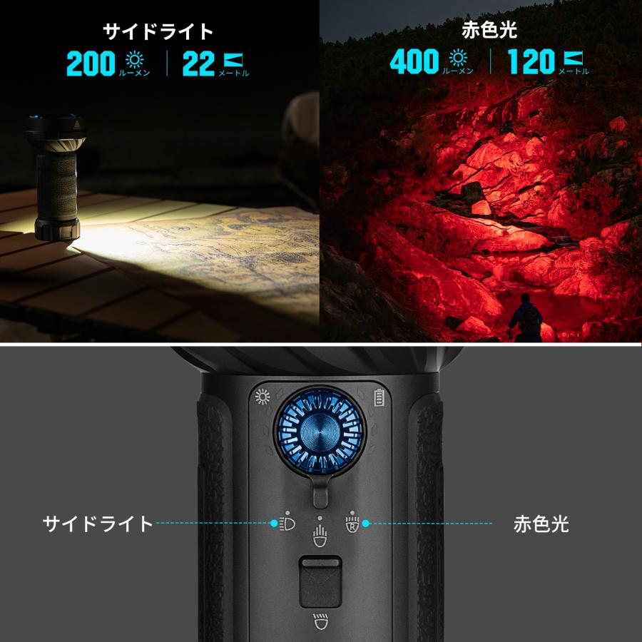 OLIGHT 懐中電灯 ハンディライト オーライト Marauder Mini 2 10000LM