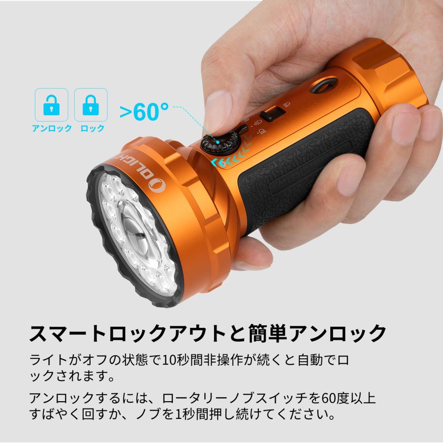 OLIGHT 懐中電灯 ハンディライト オーライト Marauder Mini 2 10000LM