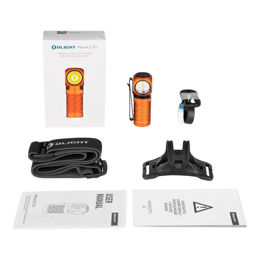 OLIGHT オーライト OLIGHT Perun2 Mini ヘッドライト 1100ルーメン
