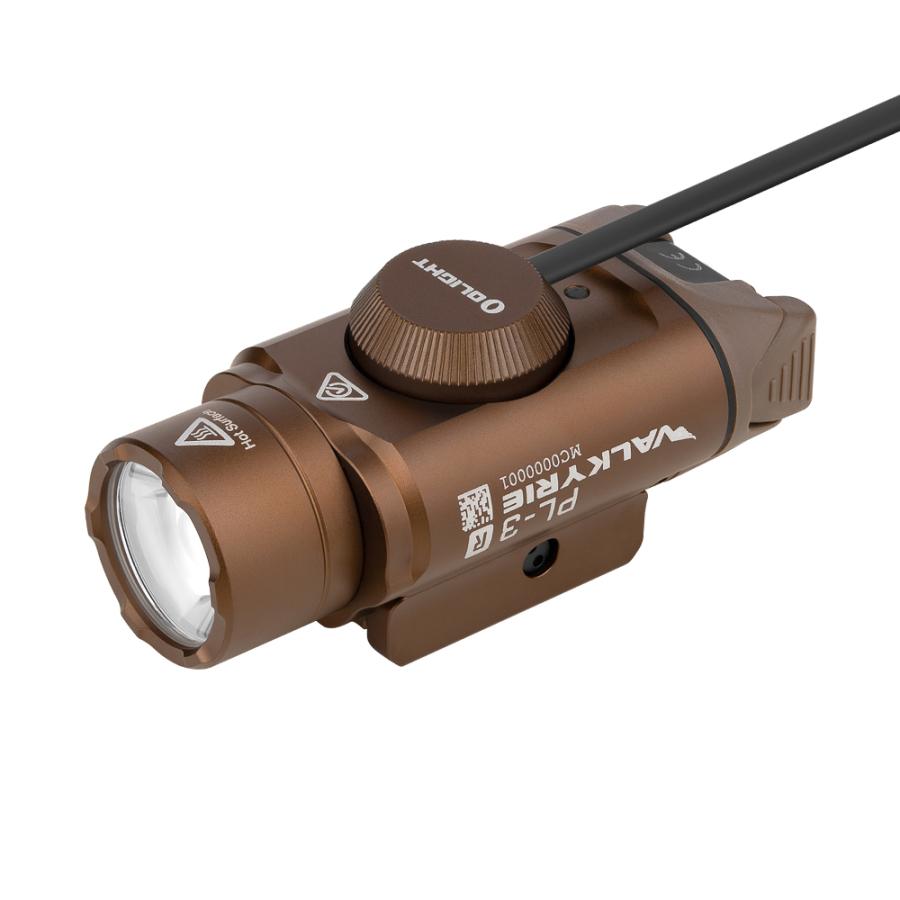 オーライト PL-3R Valkyrie 充電式ウェポンライト デザートタン オーライト OLIGHT PL-3R Valkyrie タクティカルライト デザート