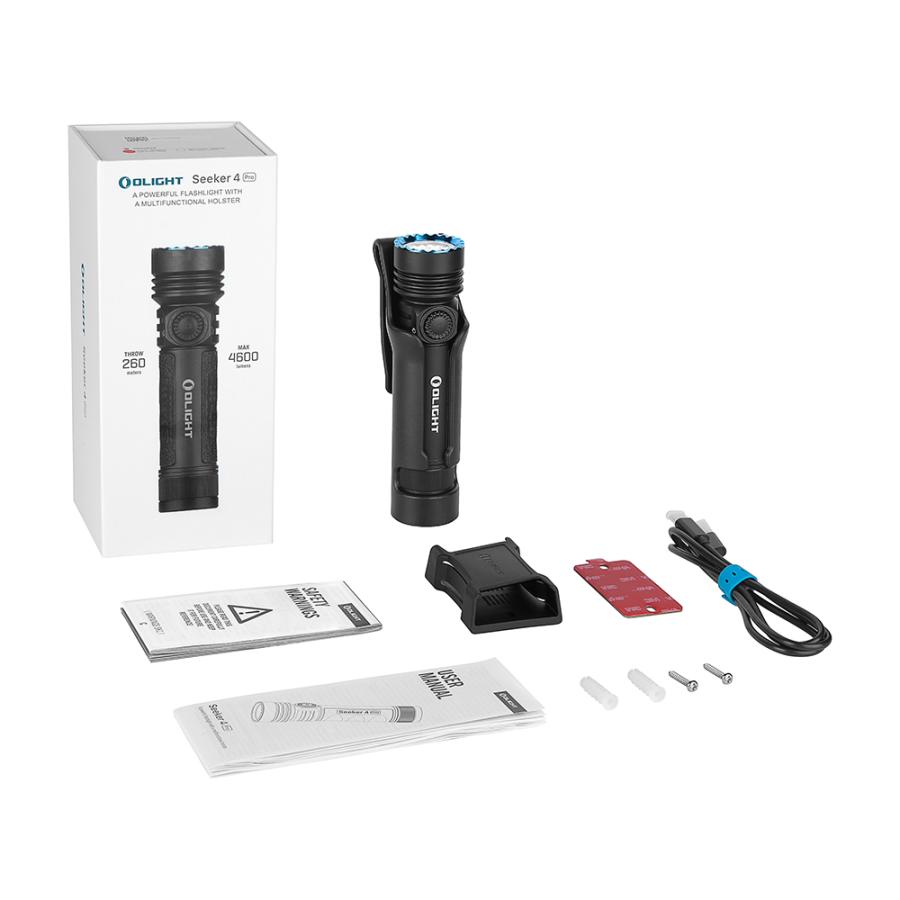 OLIGHT 懐中電灯 LED 強力 充電式 オーライト Seeker 4 Pro TYPE-C