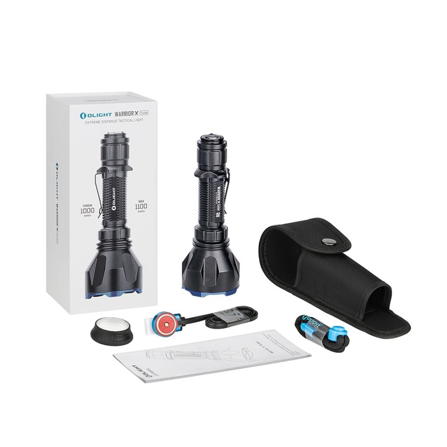 OLIGHT 懐中電灯 LED 強力 充電式 オーライト WARRIOR X Turbo