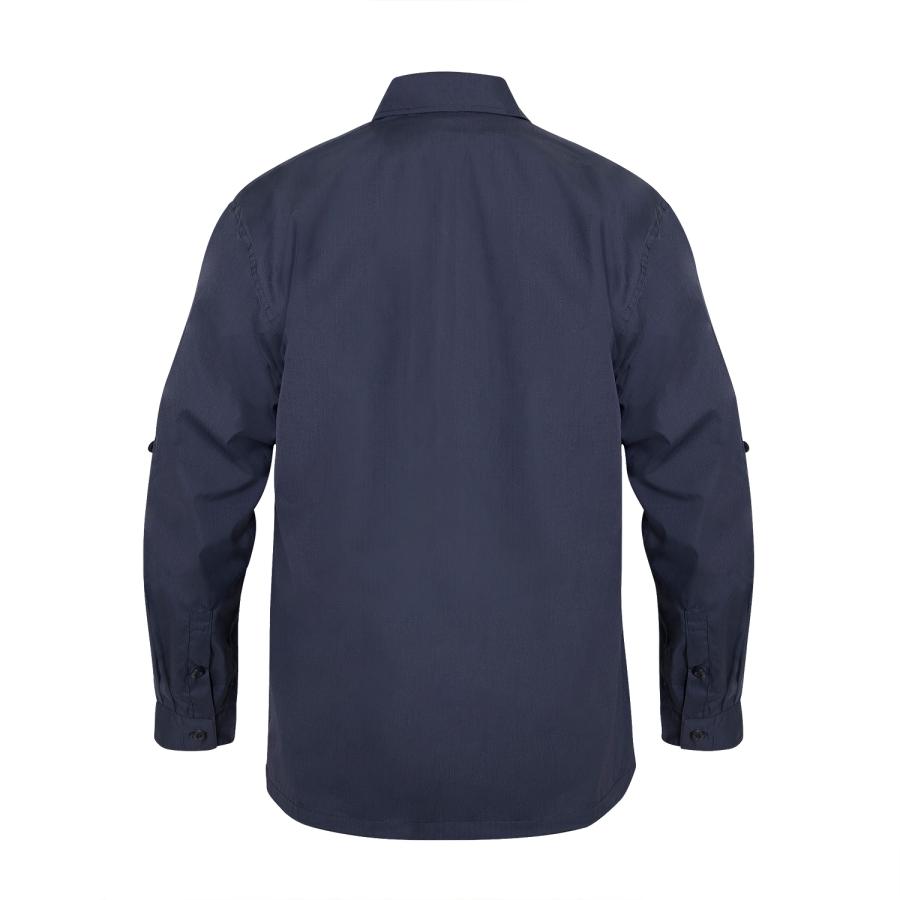 ライトウエイトタクティカル　ロングスリーブシャツ　ロスコ　ネービー　Rothco Lightweight Tactical Shirt　NAVY　10735｜pkwave｜17