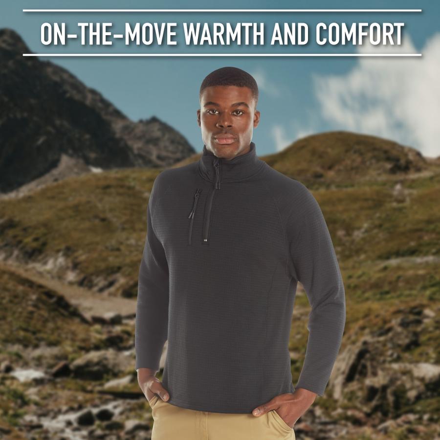 ROTHCO（ロスコ） フリースプルオーバー Rothco Grid Fleece Pullover