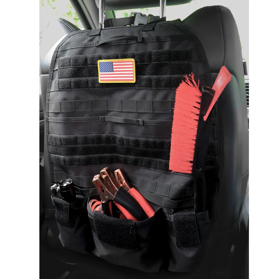 ロスコ タクティカル カー シート パネル - ブラック 3902 Rothco Tactical Car Seat Panel - Black 3902 | ROTHCO | 04