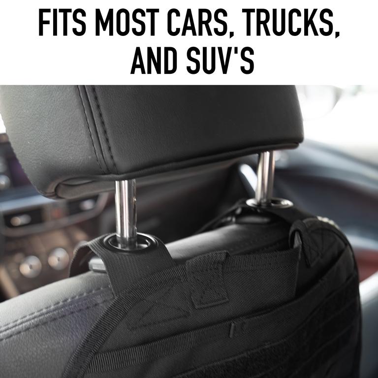 ロスコ タクティカル カー シート パネル - ブラック 3902 Rothco Tactical Car Seat Panel - Black 3902 | ROTHCO | 05