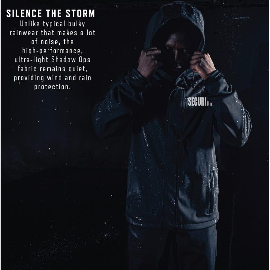 ロスコ　シャドウオプス防水セキュリティレインジャケット　Rothco Shadow Ops Waterproof Security Rain Jacket | ROTHCO | 07