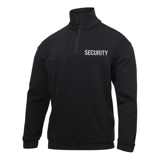 Rothco ロスコ ジョブシャツ Security 1/4 Zip Job Shirt Black 76500 RO76500PK
