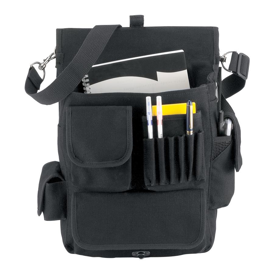 Rothco フィールドバッグ エンジニア M-51 キャンバス [ ブラック ][ro8112] ROTHCO（ロスコ） ショルダーバッグ キャンバス M-51 エンジニア