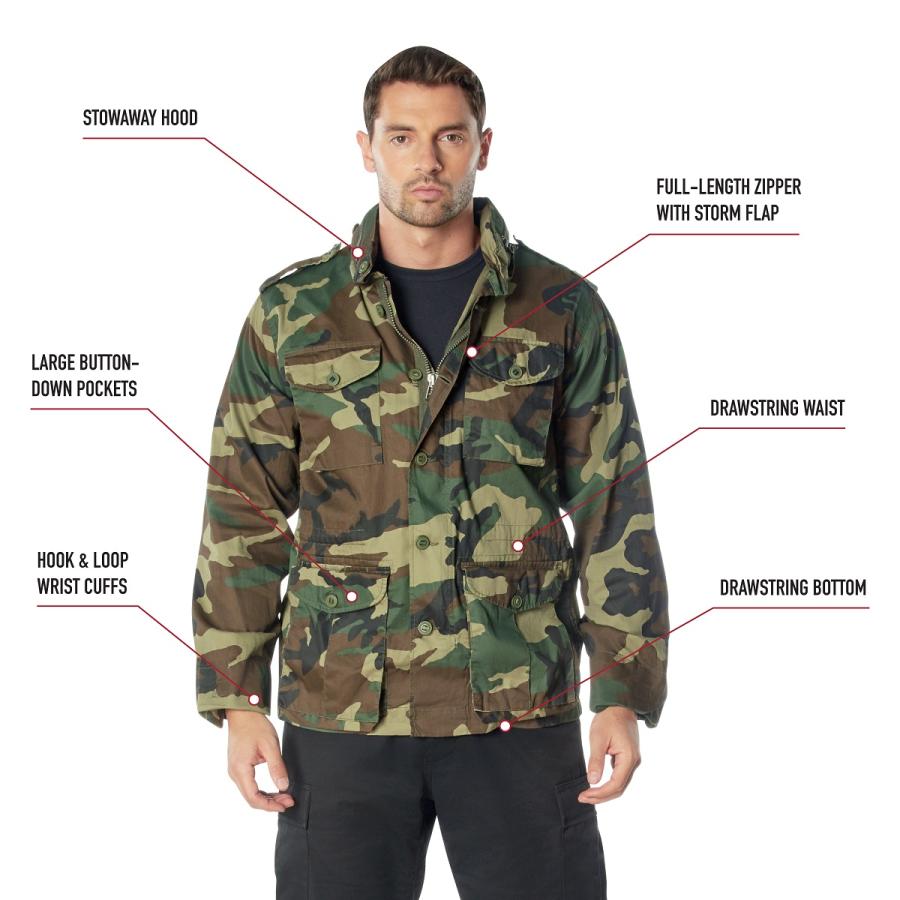 ロスコ M-65ジャケット ライトウェイト ヴィンテージ Rothco 8731 | ROTHCO | 17