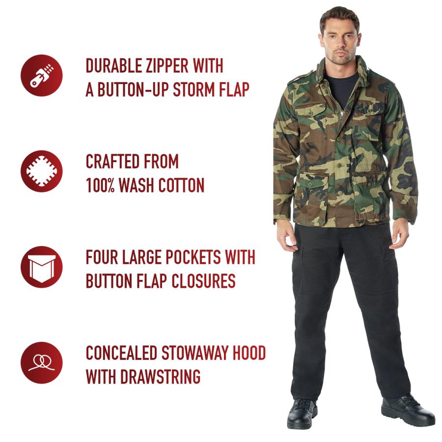 ロスコ M-65ジャケット ライトウェイト ヴィンテージ Rothco 8731 | ROTHCO | 05