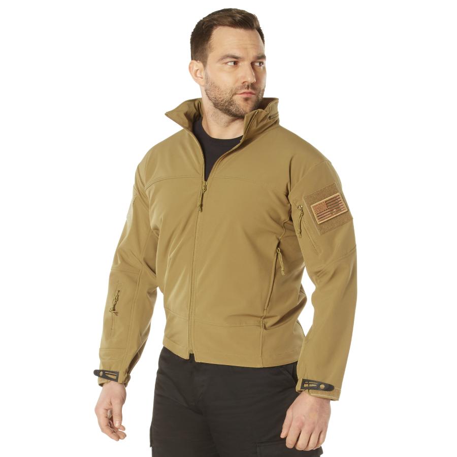 ロスコ ミリタリージャケット ソフトシェルジャケット ROTHCO Covert Ops Lightweight Soft Shell Jacket | ROTHCO | 10