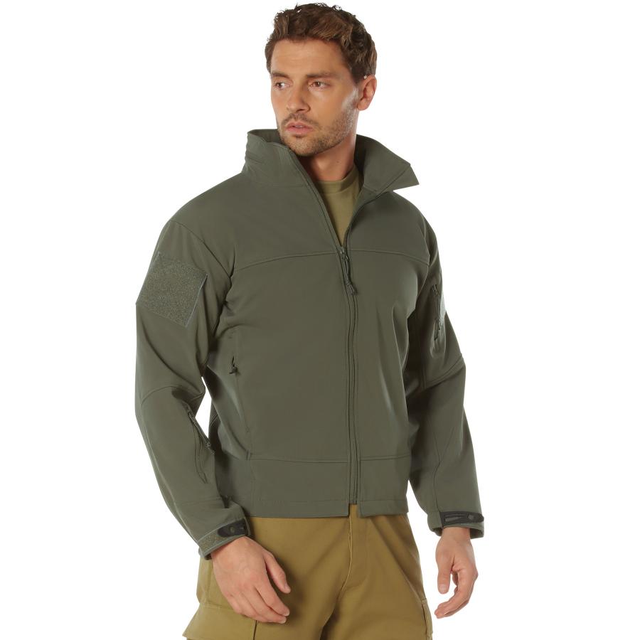 ロスコ ミリタリージャケット ソフトシェルジャケット ROTHCO Covert Ops Lightweight Soft Shell Jacket | ROTHCO | 15