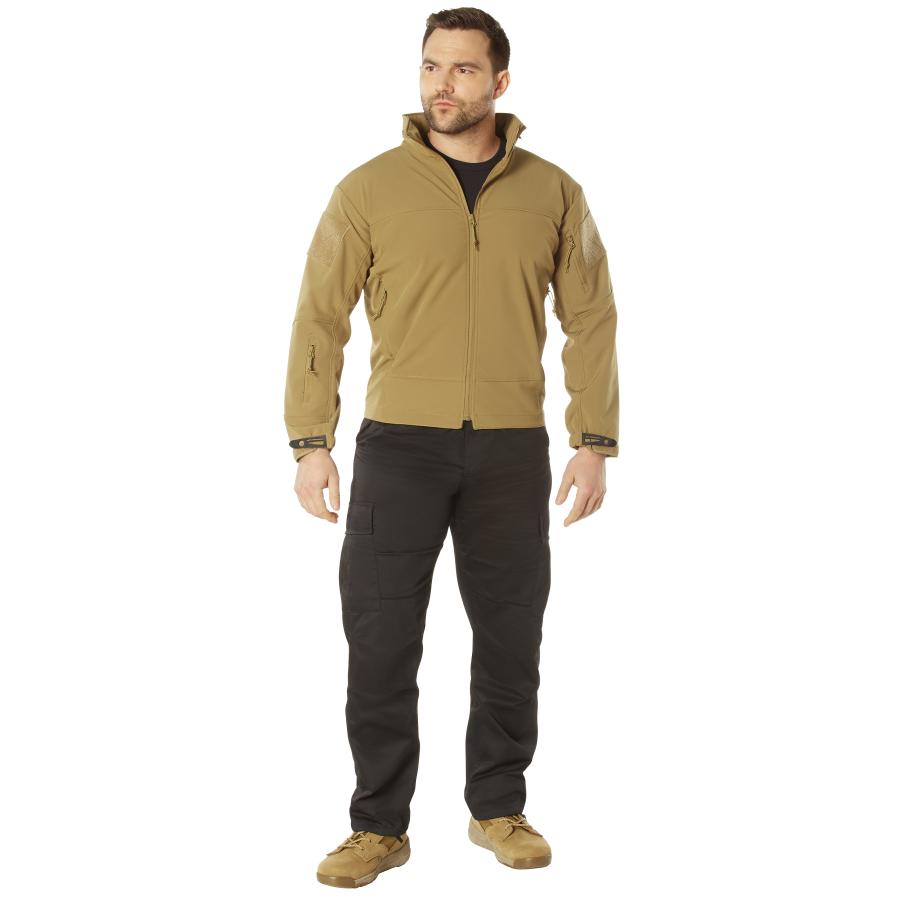 ロスコ ミリタリージャケット ソフトシェルジャケット ROTHCO Covert Ops Lightweight Soft Shell Jacket | ROTHCO | 09