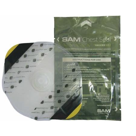 SAMチェストシール2.0　胸部開放創閉塞シール | 