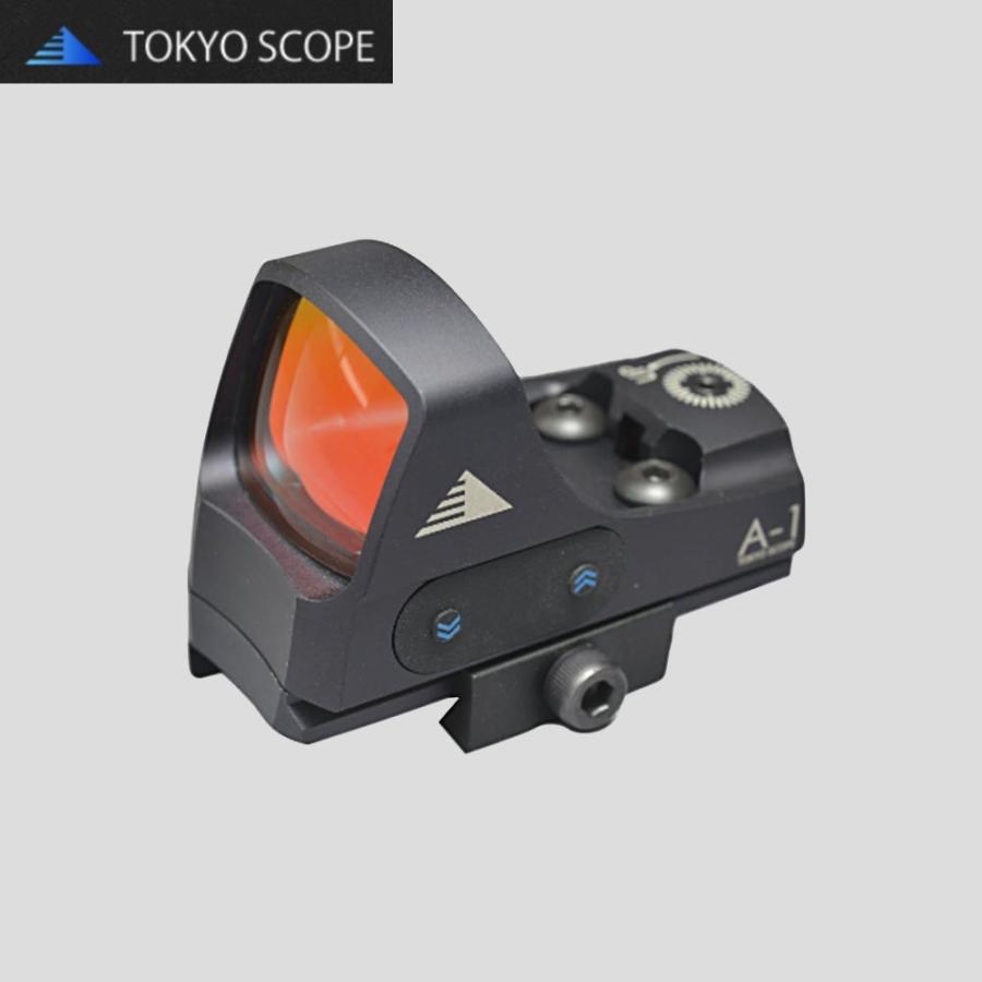ドットサイト 東京スコープ 完全防水・軽量74gの実物A-1ドットサイト