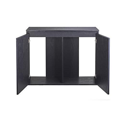 おすすめ ジェックス ブラック 組立式水槽台 幅90 奥行き45cm以下水槽用 アクアラックウッド900bk ジェックス 水槽用品