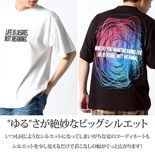 リアル 半袖 メンズ Tシャツ ビッグシルエット ゆったり かっ おしゃれ おおきいサイズ バックプリント クルーネック 半袖 Www Theopengate Org Il