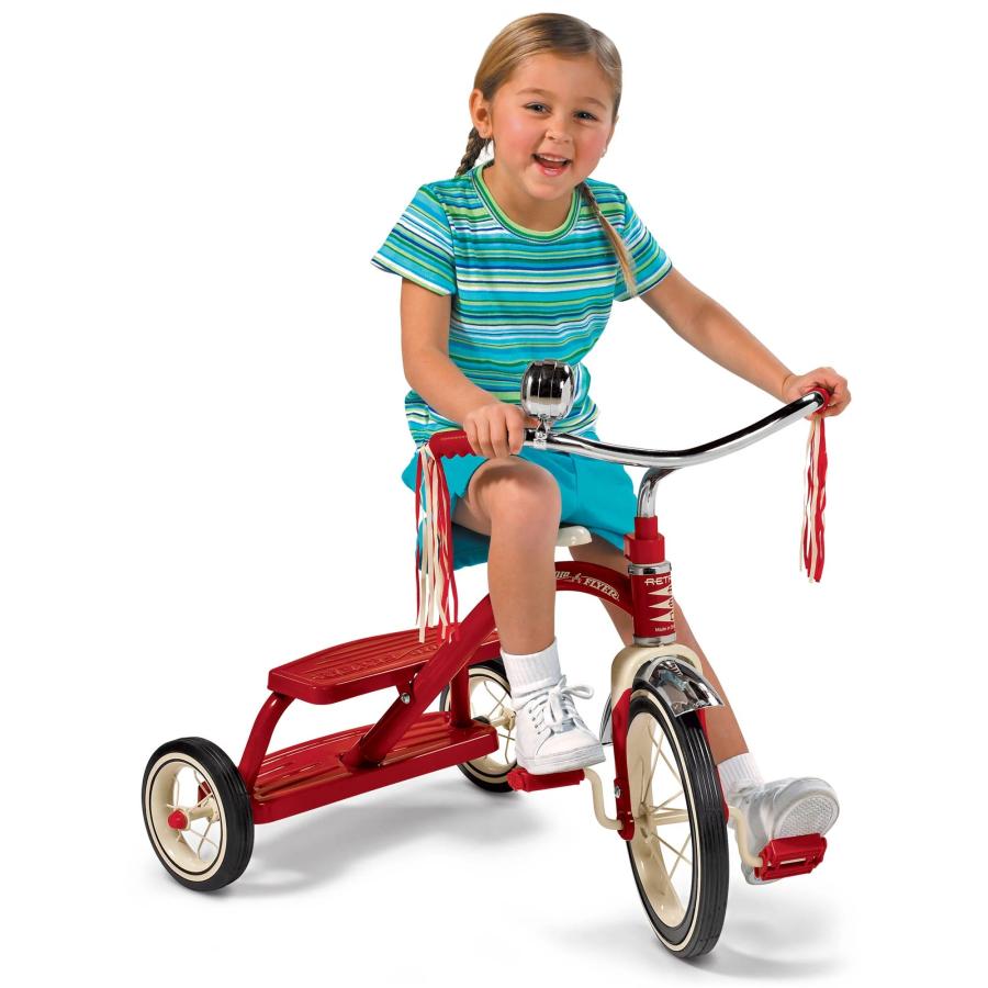 Radio Flyer Classic Red Dual Deck Tricycle 12
