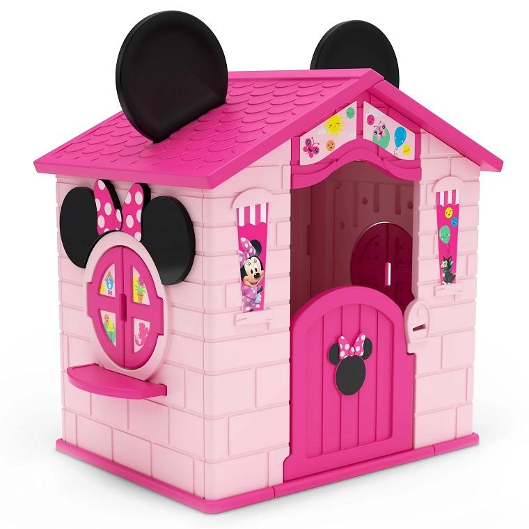 Delta Children Disney Minnie Mouse Plastic Playhouse デルタ