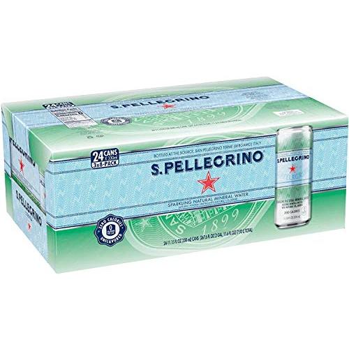 サンペレグリノ (S.PELLEGRINO) 炭酸水 缶 330ml [直輸入品] ×24本｜plab｜02
