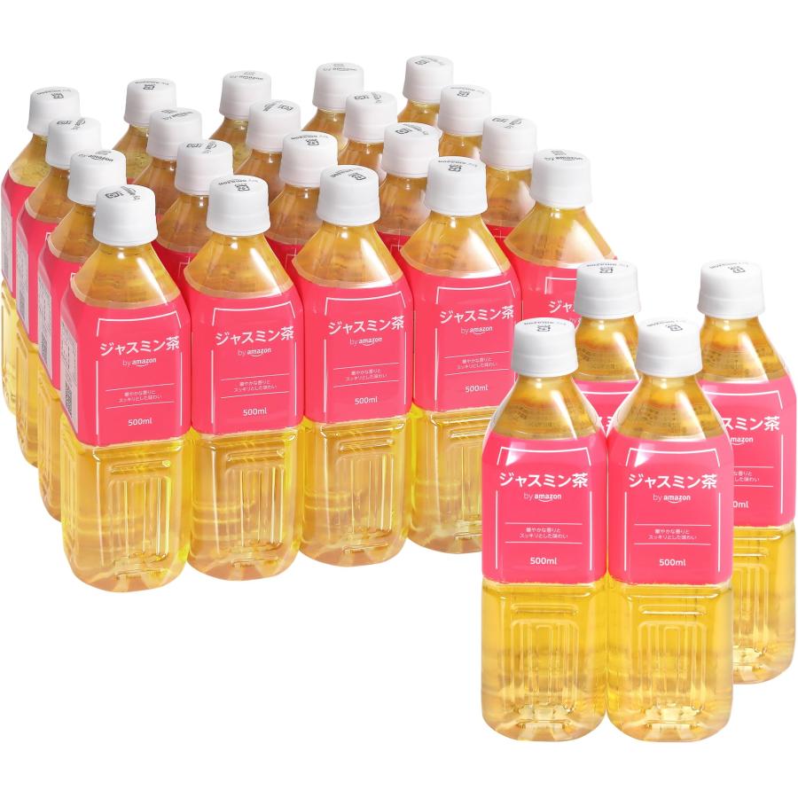 by Amazon ジャスミン茶 500ml×24本 (Happy Belly) : ポケットラボ