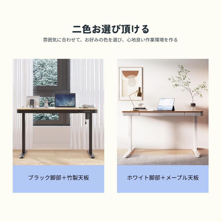 FLEXISPOT 昇降デスク 引き出し付き スタンディングデスク EG8