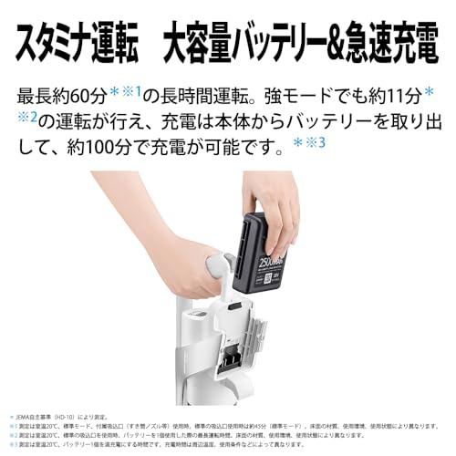 シャープ　EC-AR8　ホワイト　充電式掃除機 EC-AR8 | 掃除機：シャープ