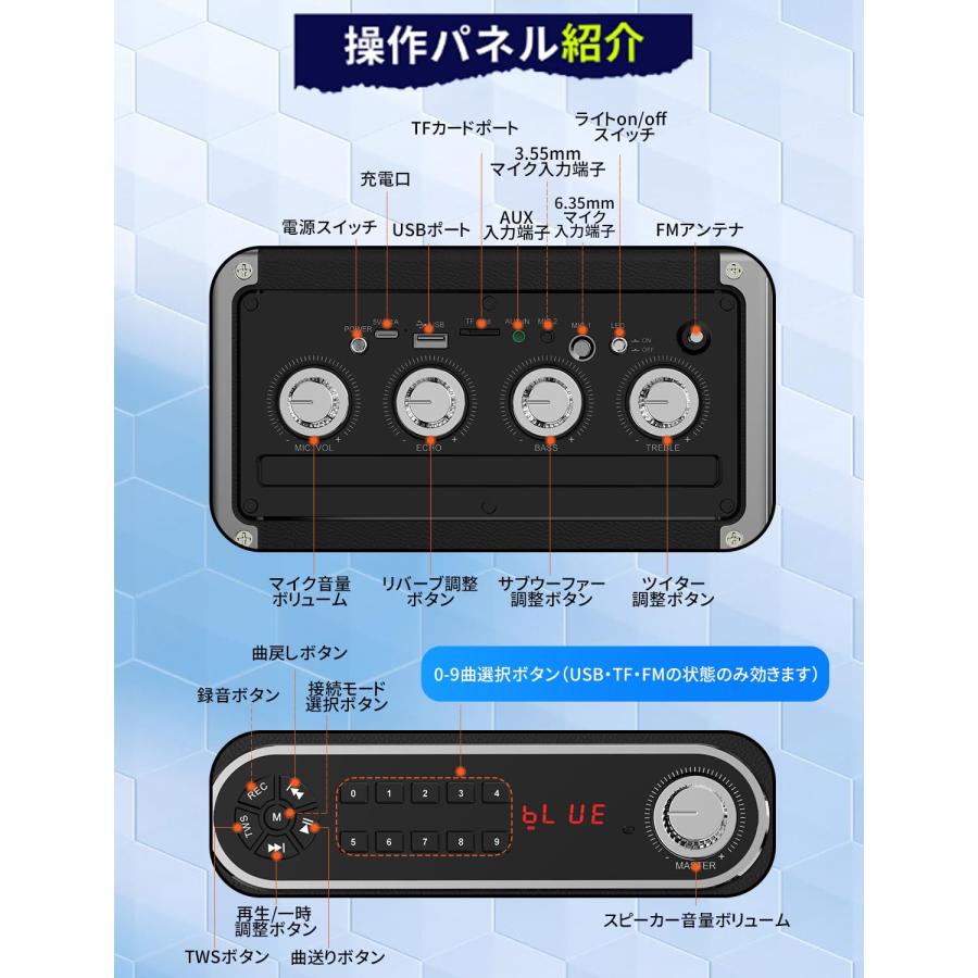 JYX スピーカーセット拡声器 ワイヤレスマイク2本Bluetooth5.0対応 JYX ワイヤレスマイク スピーカーセット 拡声器 Bluetooth 5.0