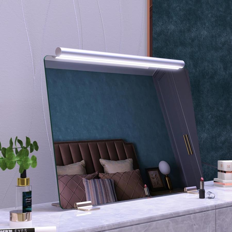 ANYHI 女優ミラー 72x56cm 大型ハリウッドメイクミラー 卓上女優ミラー